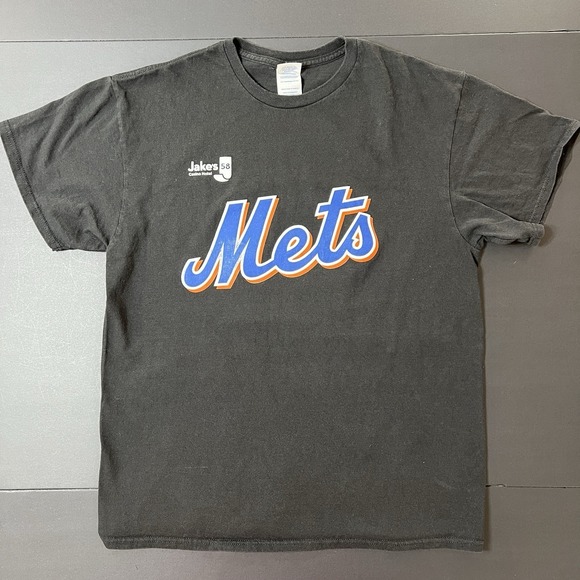 New York Mets Max Scherzer 21 Baseball Men's Shirt Size Large Black - Picture 2 of 5